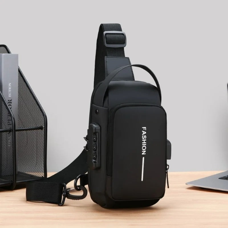 HAN-LBG Anti Theft Sling Bag Men Women